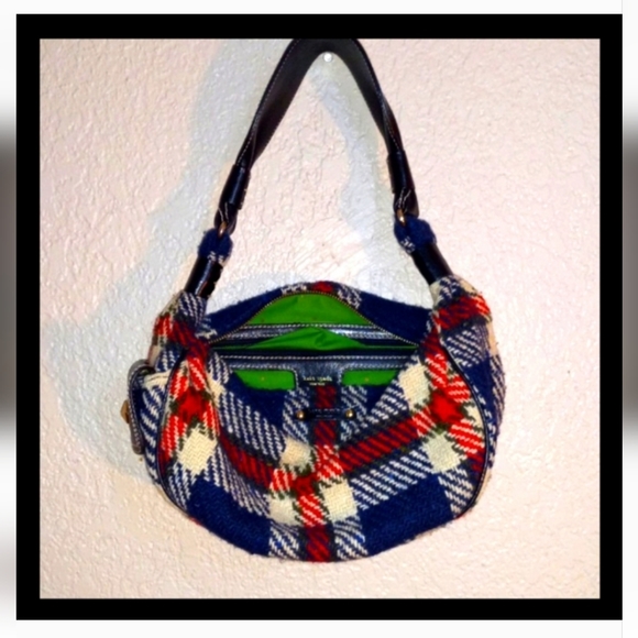 kate spade Handbags - KATE SPADE PLAID SHOULDER PURSE